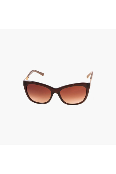 Michael Kors نظارات شمسية نسائية بتصميم عين القطة باللون البني |   2020