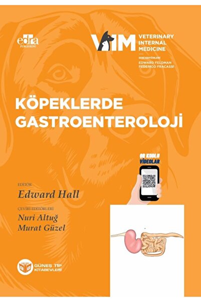 Güneş Tıp Kitabevleri FELDMAN - Köpeklerde Gastroenteroloji (QR Kodlu Videolu)