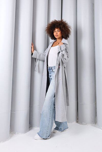 SahraAfra Women's Oversize Overcoat