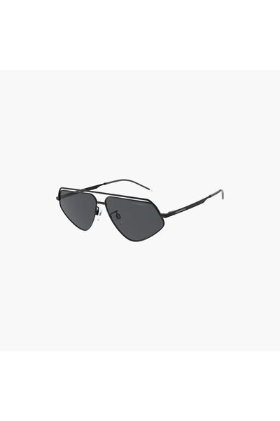 Emporio Armani نظارات شمسية رجالية رمادية الطراز الطياري |   2126