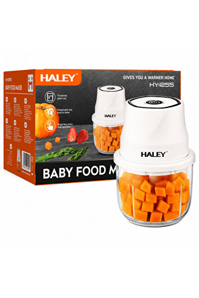 HALEY Aparat pentru prepararea și mărunțirea alimentelor HY-1255, 300W, recip...