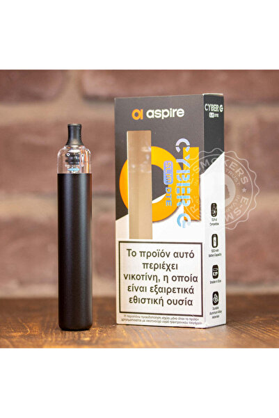Aspire Cyber G Slim Pod Kit 2ml, Μεταλλικό Χρώμα Jet