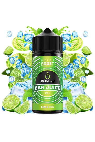 bombo Bar Juice Υπέρ-Ενίσχυση Λάιμ Πάγος 10ml/120ml FS
