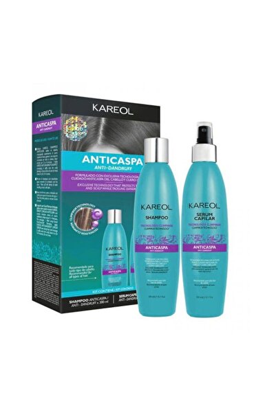 Kareol Kit de tratament anti-mătreață cu șampon și ser 2x300 ml
