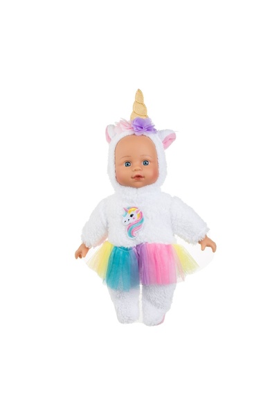 OEM Păpușă Bebe Unicorn cu Ținută de Poveste, 30cm, Cadou Ideal pentru Joacă ...