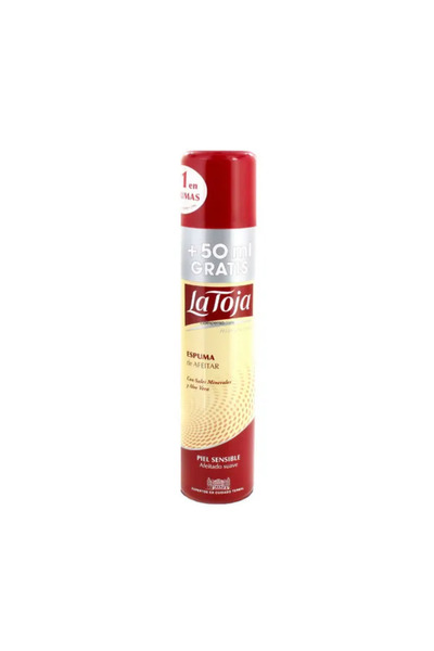 La toja Spumă de ras pentru piele sensibilă 250+50ml