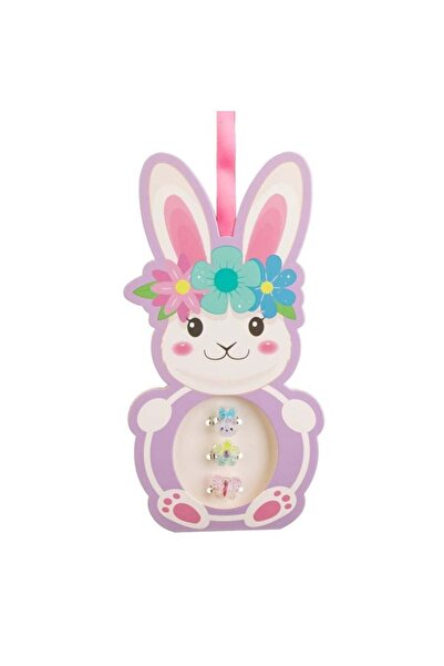 CATIANO Set Inele cu Model Fluture Iepuras Floare in Ambalaj Iepuras pentru C...