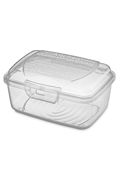 CATIANO Caserole Transparenta cu Capac Integrat 350ml, cutie alimentara, depo...