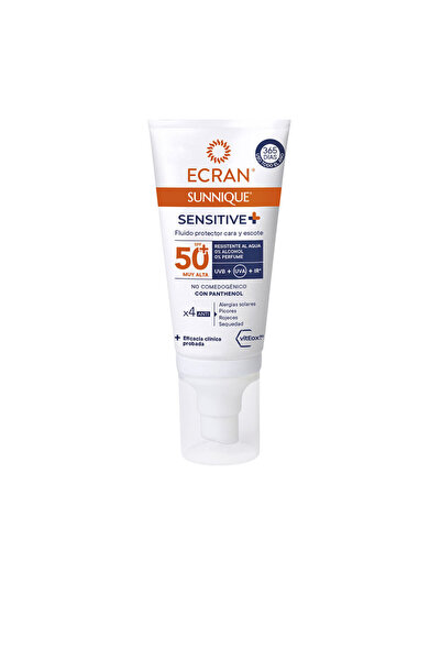 Ecran SUNNIQUE SENSITIVE pentru față SPF50+ 50 ml