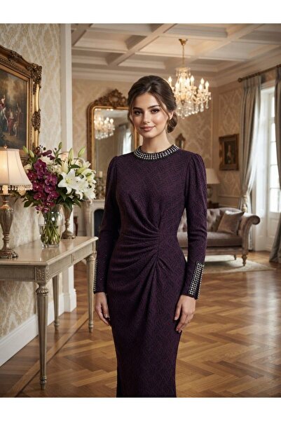 HFGGH Transparent Carpet Dress 3465