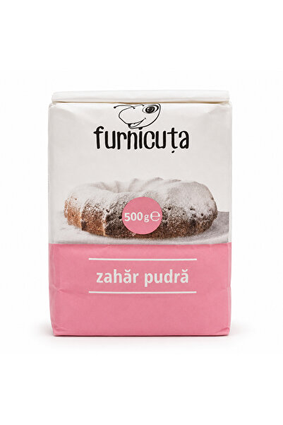 Furnicuta Zahăr pudră Furnicuța, 500 g – pentru prăjituri, glazuri și deserturi