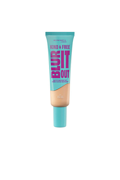 RIMMEL LONDON AMĂNUNȚIT &amp;   FOND DE TEN GRATUIT BLUR IT OUT cu efect mat ...