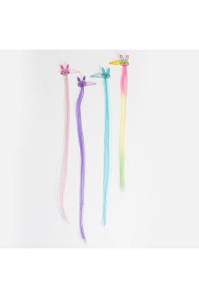 CATIANO Clame Par Iepuras cu Suvite Multicolore pentru Copii 44cm - 4buc