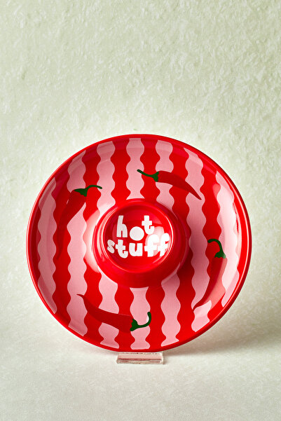 Karaca Hot Stuff Acı Biber Desenli Sunumluk 24 cm