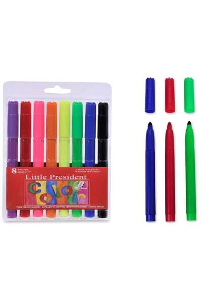CATIANO Set Carioci cu Varf Gros - 8buc
