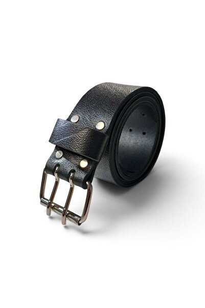 Volcano Genuine Durable Leather Handmade Worker's Belt 120cm Black