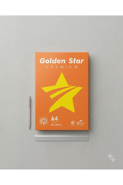 Golden Star A4 Copy Paper – 80 GSM