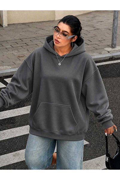 BENROMA 3 Yarn Combed Cotton Plus Size Unisex Sweatshirt Me1