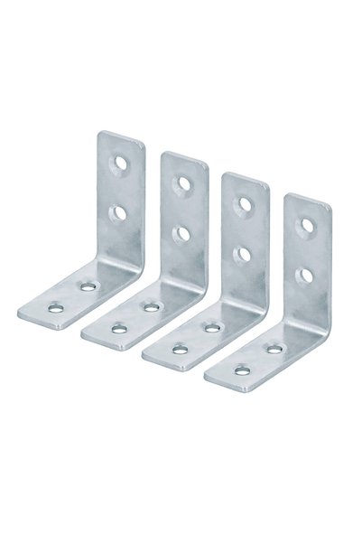Suki Angle Steel Chair Bracket (4 Pc., 4 x 4 x 1.5 cm)