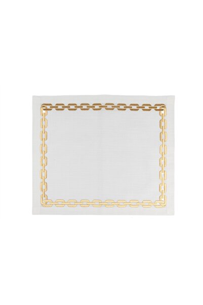 Mikasa Moor Serena Gold Chain 6-Piece American Service Set