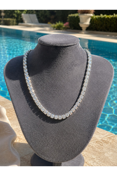 MUAS Silver Cast Waterway Necklace