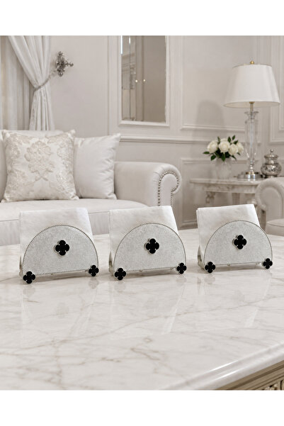 ALMASA Travel Napkin Stand Set - 3 Pieces