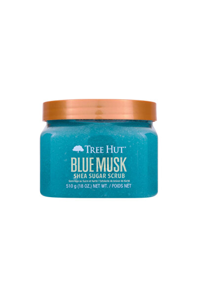 TreeHut Tree Hut (Kalp Yaprağı & Ardıç Meyvesi) Blue Musk Shea Sugar Scrub Vü...