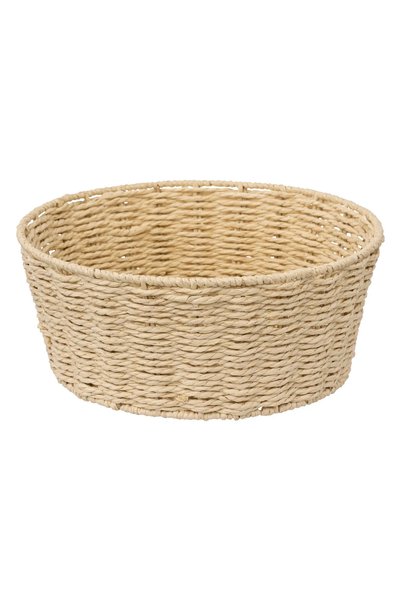 5FIVE Round Braided Fruit Basket (28 x 11.5 cm)
