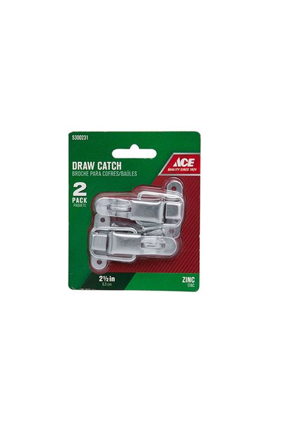 ACE Lockable Drawer Catch (6.25 cm, Pack of 2)