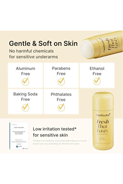 Medicube Kojic Acid & Turmeric Aluminum-Free Deodorant - 83g