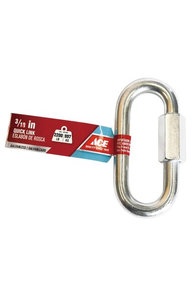 ACE Galvanized Quick Link (0.95 cm)