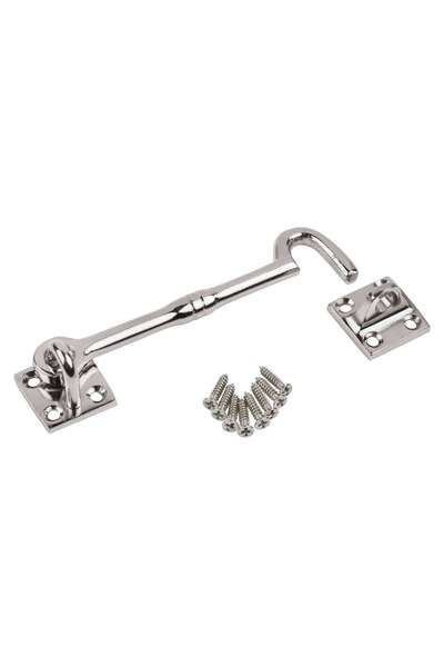 Suki Nickel Plated Brass Cabin Hook W/Eyelet (9 cm)