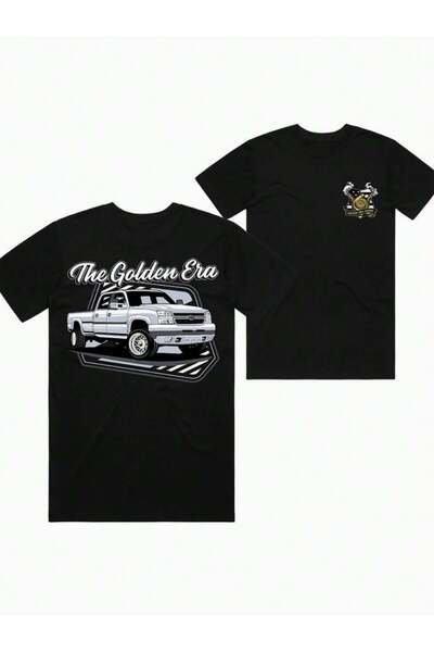 SVART WEAR The Golden Era Printed Oversize Boxy Cut Unisex 100% Cotton Tshirt...