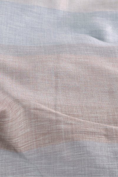 Karden Flower Dream Cotton Horizon Blue 100% Cotton Poplin Double Duvet Cover Set