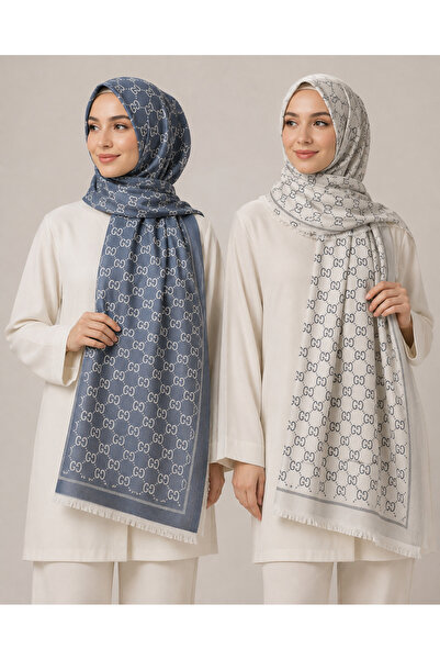 Fevora Double-Sided Cashmere Hijab Shawl