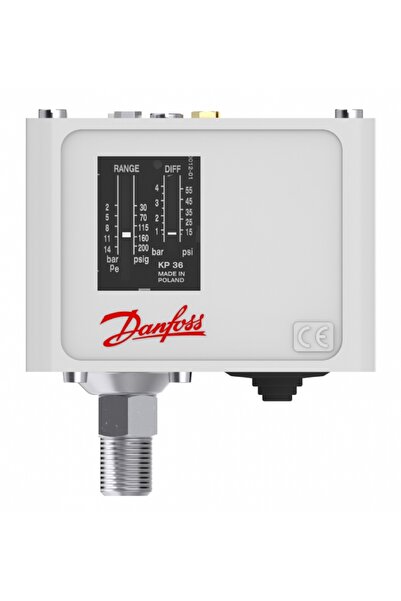 KP36 Basınç Şalteri 2–14 Bar G 1/4 Otomatik Reset 060-110866