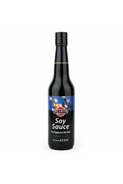 Miyata Sos de soia superior Miyata, 623 ml – sos asiatic pentru sushi, marina...