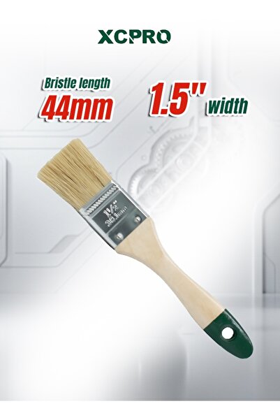 XCPRO Paint Brush, Oil Paint Brush, Wood Handle Brush – 1.5 Inch 44mm Bristle...