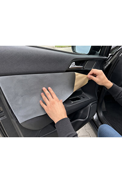 PLUSH STUDIO Adhesive Suede Velvet Fabric 150 X 100cm Non-Marking Velvet, Uph...