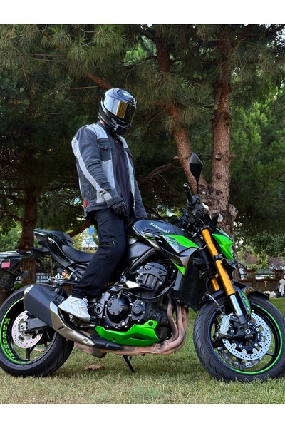 Tech90 Siyah Kargo Korumalı Motosiklet Pantolonu