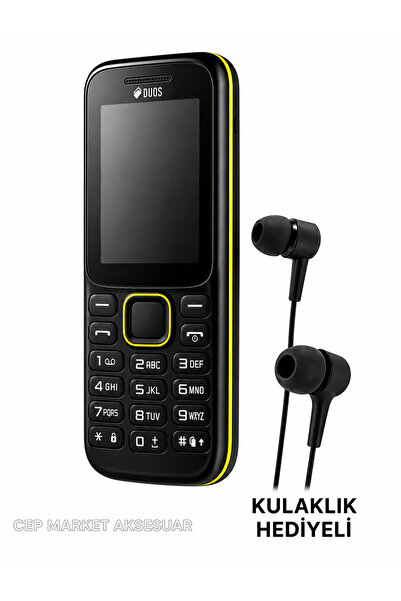 Orjinal Samsung B310 Tuşlu Telefon Asker Telefonu Yaşlı Telefonu Siyah Kolay ...