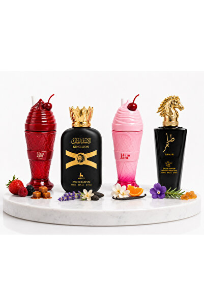 Ayelet SET OF 4 ARABIAN PERFUMES (2X LADIES + 2X MEN) - Jam Jam + King lion +...