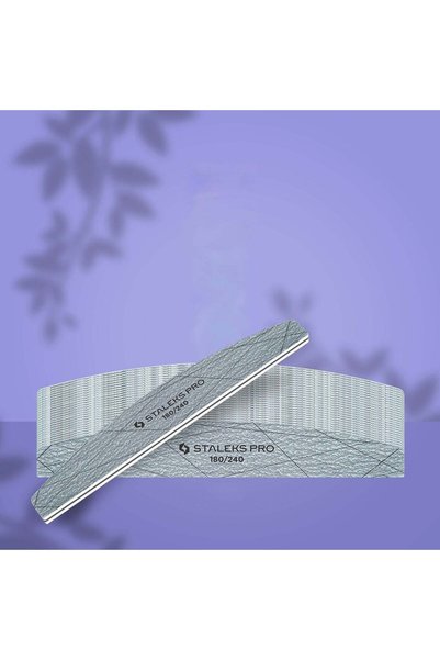 STALEKS SMART 40 Mineral yarım ay tırnak törpüsü, 180/240 grit (25 adet)