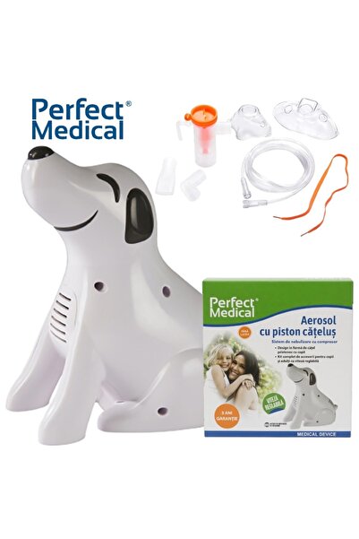 Perfect Medical Aparat Aerosoli cu Piston Perfect Medical® Catelus, Viteza Re...