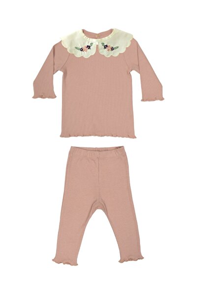 OrganicKid Dusty Rose Kız Bebek Gül Kurusu 2'li Set