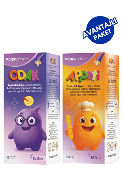 FORVİTS LAB Odak 150 ml ve Appeti 150 ml