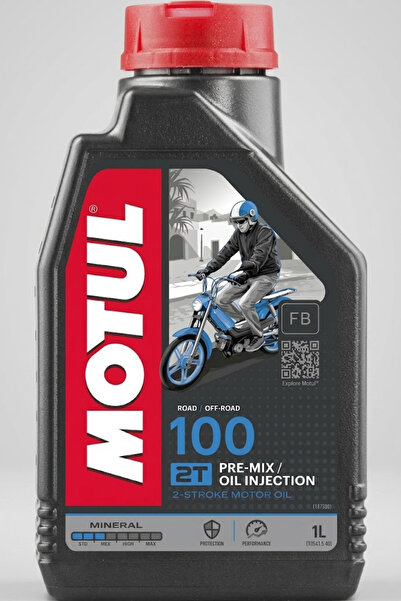 Motul 100 2t 2 Zamanlı Motor Yağı 1litre Mineralii 2 Zamanlı