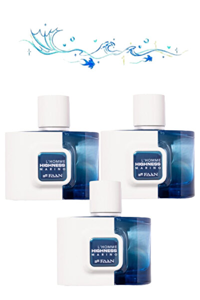 Faan 3 قطع من عطر لومان هاينس مارينو 100 مل