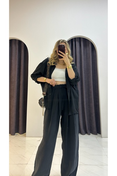 MERVENS Tencel Fabric Modal Oversize Trousers