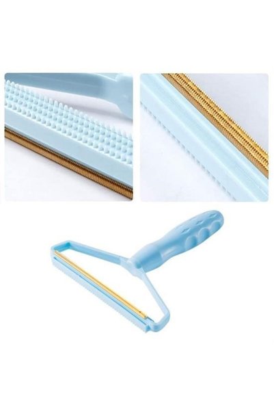 KAYAMU Double Sided Clothes Sweater Plastic Fabric Lint Remover and Lint Clea...